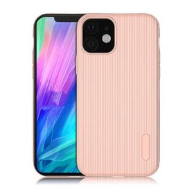Zore Apple iPhone 11 Tio Çizgili Tasarım Silikon Kılıf