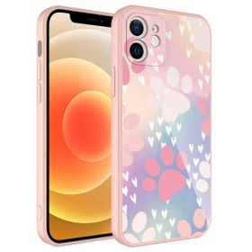 Zore Apple iPhone 11 Uyumlu Kamera Korumalı Desenli Sert Silikon Epoksi Kapak NO4 Cep Telefonu Kılıfı