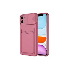 Zore Apple iPhone 11 Uyumlu ​Koyu Mor Kartix Kapak Kılıf