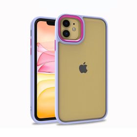 Zore Apple iPhone 11 Uyumlu Lila Flora Kapak Kılıf