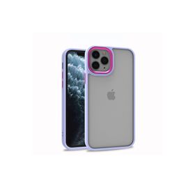 Zore Apple iPhone 11 Uyumlu Lila Flora Kapak Kılıf