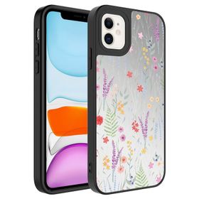 Zore Apple iPhone 12 Aynalı Desenli Kamera Korumalı Parlak Mirror Kapak Kılıf