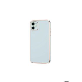 Zore Apple iPhone 12 Bark Kapak Mavi Açık Cep Telefonu Kılıfı