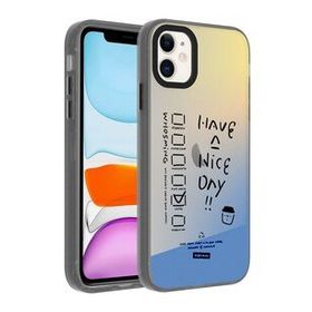 Zore Apple iPhone 12 Desenli Dragon Sert Kapak Kılıf