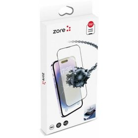 Zore Apple iPhone 12 Hizalama Aparatlı Hadid Glass Cam Ekran Koruyucu