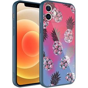 Zore Apple iPhone 12 Kamera Korumalı Desenli Sert Silikon Epoksi Kapak Kılıf