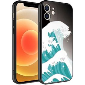 Zore Apple iPhone 12 Kamera Korumalı Desenli Sert Silikon Epoksi Kapak Kılıf
