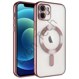 Zore Apple iPhone 12 Kamera Korumalı Magsafe Wireless Şarj Özellikli Demre Kapak Kılıf
