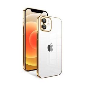 Zore Apple iPhone 12 Kamera Korumalı Renkli Çerçeveli Garaj Kapak Kılıf