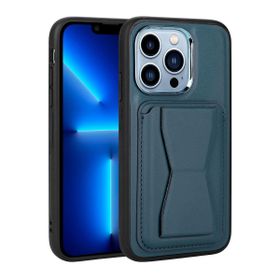 Zore Apple iPhone 12 Kartlıklı Standlı ​Pu Deri Memo Kapak Kılıf
