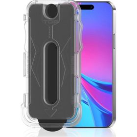 Zore Apple iPhone 12 Kolay Uygulama Aparatlı 5D Magic Privacy Glass Hayalet Cam Ekran Koruyucu