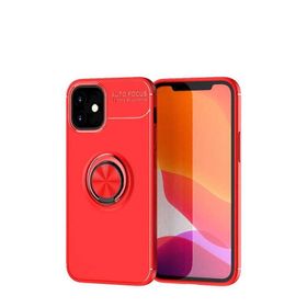 Zore Apple iPhone 12 Mini Manyetik Yüzüklü Ravel Silikon Kılıf