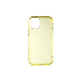 Zore Apple iPhone 12 Mini Uyumlu Sarı Bistro Kapak Kılıf