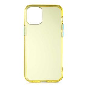 Zore Apple iPhone 12 Mini Uyumlu Sarı Bistro Kapak Kılıf
