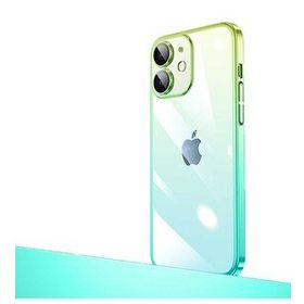 Zore Apple iPhone 12 Parlak Renk Geçişli Kamera Korumalı Senkron Kapak Kılıf