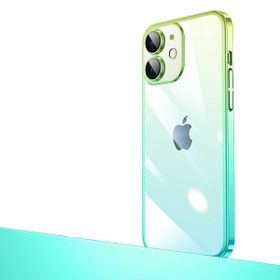 Zore Apple iPhone 12 Parlak Renk Geçişli Kamera Korumalı Senkron Kapak Kılıf