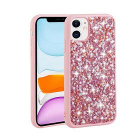 Zore Apple iPhone 12 Parlak Taşlı Tasarım Linea Kapak Kılıf