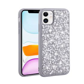 Zore Apple iPhone 12 Parlak Taşlı Tasarım Linea Kapak Kılıf