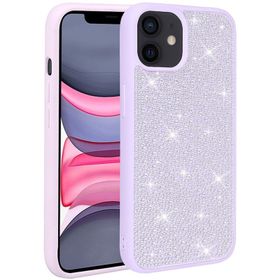Zore Apple iPhone 12 Parlak Taşlı Tasarım Ston Kapak Kılıf