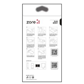 Zore Apple iPhone 12 Pro 6.1 Mat Zum Body Arka Koruyucu