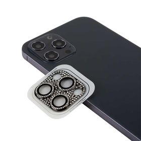 Zore Apple iPhone 12 Pro CL-08 Siyah Kamera Lens Koruyucu