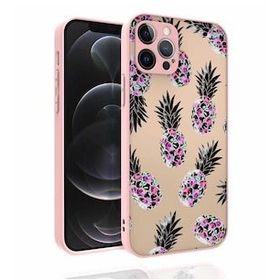 Zore Apple iPhone 12 Pro Desenli Kamera Korumalı Parlak Nora Kapak Kılıf
