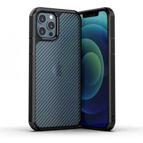 Zore Apple iPhone 12 Pro İnoks Fiber Yüzey Tasarım Cep Telefonu Kılıfı
