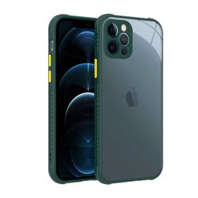 Zore Apple iPhone 12 Pro ​​Kaff Kapak Koyu Yeşil Cep Telefonu Kılıfı