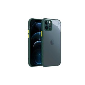 Zore Apple iPhone 12 Pro ​​Kaff Kapak Koyu Yeşil Cep Telefonu Kılıfı