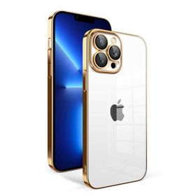 Zore Apple iPhone 12 Pro Kamera Korumalı Renkli Çerçeveli Garaj Kapak Kılıf