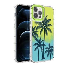 Zore Apple iPhone 12 Pro Kamera Korumalı Renkli Desenli Sert Silikon Korn Kapak Kılıf