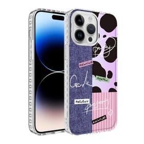 Zore Apple iPhone 12 Pro Max Airbag Kenarlı Renkli Desenli Silikon Elegans Kapak Kılıf