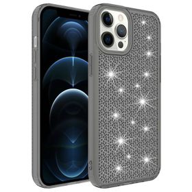 Zore Apple iPhone 12 Pro Max Airbagli Parlak Tasarımlı Snow Kapak Kılıf