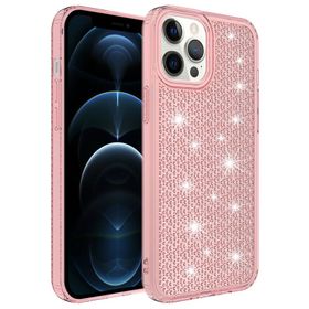 Zore Apple iPhone 12 Pro Max Airbagli Parlak Tasarımlı Snow Kapak Kılıf