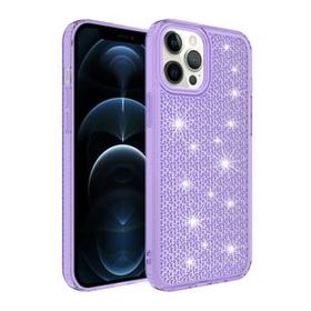 Zore Apple iPhone 12 Pro Max Airbagli Parlak Tasarımlı Snow Kapak Kılıf