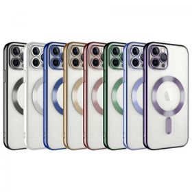 Zore Apple iPhone 12 Pro Max Kamera Korumalı Magsafe Wireless Şarj Özellikli Demre Kapak Kılıf