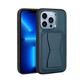 Zore Apple iPhone 12 Pro Max Kartlıklı Standlı ​Pu Deri Memo Kapak Kılıf