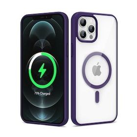 Zore Apple iPhone 12 Pro Max Magsafe Wireless Şarj Özellikli Silikon Ege Kapak Kılıf
