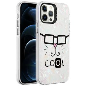 Zore Apple iPhone 12 Pro Max Mermer Desenli Marbello Kapak Kılıf
