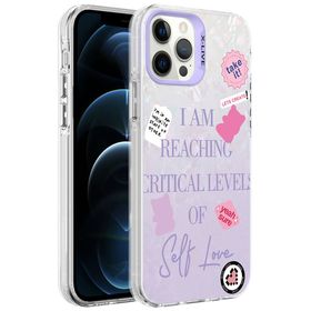 Zore Apple iPhone 12 Pro Max Mermer Desenli Marbello Kapak Kılıf
