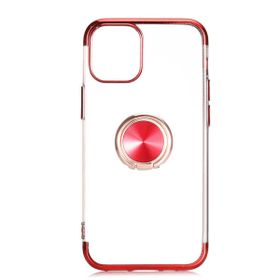 Zore Apple iPhone 12 Pro Max Uyumlu Kırmızı Gess Silikon Kılıf