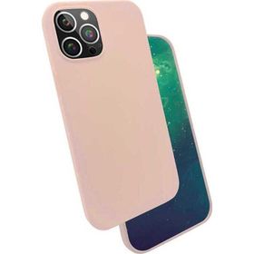 Zore Apple iPhone 12 Pro Max Uyumlu Pembe Silk Silikon Kılıf