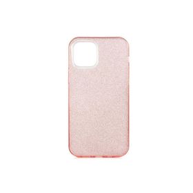 Zore Apple iPhone 12 Pro Max Uyumlu Rose Gold Shining Silikon Kılıf