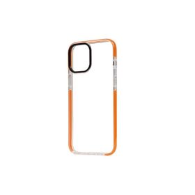 Zore Apple iPhone 12 Pro Max Uyumlu Turuncu Punto Kapak Kılıf