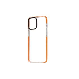 Zore Apple iPhone 12 Pro Max Uyumlu Turuncu Punto Kapak Kılıf