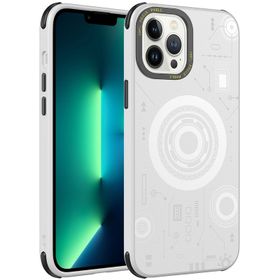 Zore Apple iPhone 12 Pro Max Wireless Şarj Özellikli Desenli Hot Kapak Kılıf