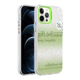 Zore Apple iPhone 12 Pro Mermer Desenli Marbello Kapak Kılıf