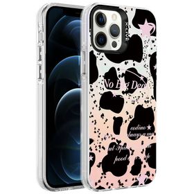 Zore Apple iPhone 12 Pro Mermer Desenli Marbello Kapak Kılıf