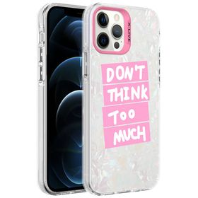 Zore Apple iPhone 12 Pro Mermer Desenli Marbello Kapak Kılıf
