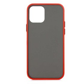 Zore Apple iPhone 12 Uyumlu Kırmızı Fri Silikon Kılıf
